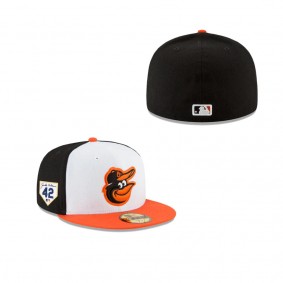 Men's Baltimore Orioles Jackie Robinson Day 2024 59FIFTY Fitted Hat