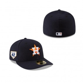 Men's Houston Astros Jackie Robinson Day 2024 Low Profile 59FIFTY Fitted Hat