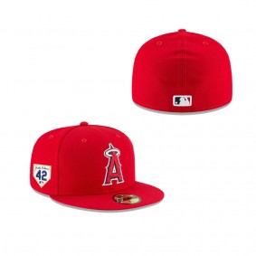 Men's Los Angeles Angels Jackie Robinson Day 2024 59FIFTY Fitted Hat