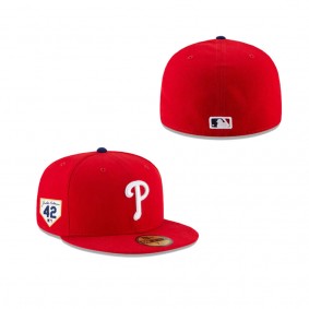 Men's Philadelphia Phillies Jackie Robinson Day 2024 59FIFTY Fitted Hat
