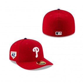 Men's Philadelphia Phillies Jackie Robinson Day 2024 Low Profile 59FIFTY Fitted Hat