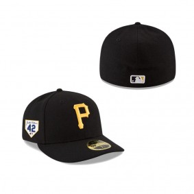 Men's Pittsburgh Pirates Jackie Robinson Day 2024 Low Profile 59FIFTY Fitted Hat