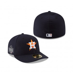 Astros Navy 2021 World Series Bound Home Side Patch Low Profile 59FIFTY Fitted Hat