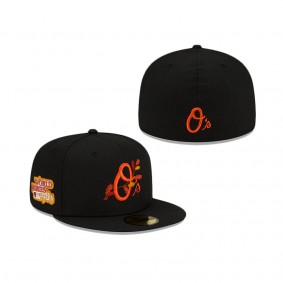 Baltimore Orioles Leafy Front 59FIFTY Fitted Cap