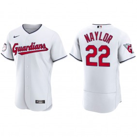 Cleveland Guardians Josh Naylor 2022 Authentic White Jersey