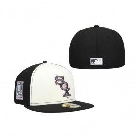 Chicago White Sox 1933 All-Star Game Pink Undervisor 59FIFTY Fitted Cap Cream Black
