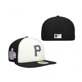 Pittsburgh Pirates 1971 World Series Pink Undervisor 59FIFTY Fitted Cap Cream Black