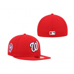 Washington Nationals 9/11 Memorial 59FIFTY Fitted Cap Red