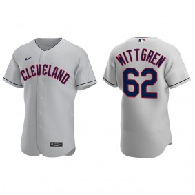 Cleveland Guardians Nick Wittgren 2022 Authentic Gray Jersey