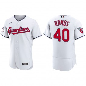 Cleveland Guardians Wilson Ramos 2022 Authentic White Jersey