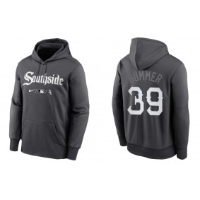 Men's Chicago White Sox Aaron Bummer Anthracite City Connect Pullover Hoodie