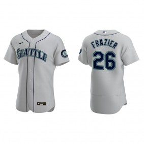 Adam Frazier Seattle Mariners Gray Alternate Authentic Jersey