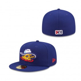 Men's Amarillo Sod Poodles New Era Royal Authentic Collection 59FIFTY Fitted Hat