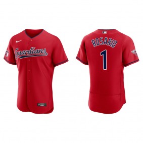 Amed Rosario Cleveland Guardians Red Alternate Authentic Jersey