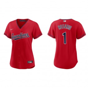 Amed Rosario Women's Cleveland Guardians Red Alternate Replica Jersey