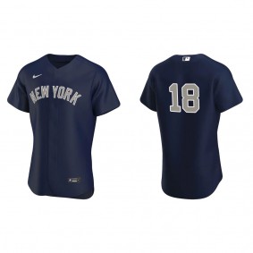 Men's New York Yankees Andrew Benintendi Navy Authentic Jersey