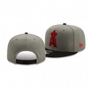 Los Angeles Angels Color Pack Gray Black 2-Tone 9FIFTY Snapback Hat