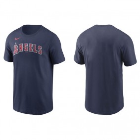 Men's Los Angeles Angels Navy Nike T-Shirt