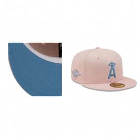 Los Angeles Angels 2002 World Series Pink Sky Undervisor 59FIFTY Hat