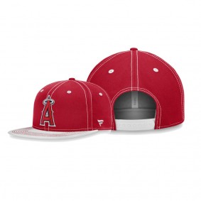 Los Angeles Angels Sport Resort Red White Snapback Hat