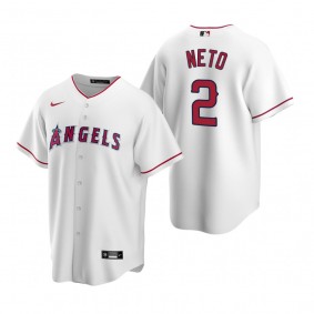 Los Angeles Angels Zach Neto White 2022 MLB Draft Home Replica Jersey