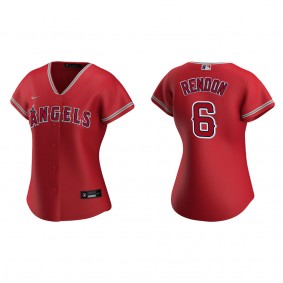 Anthony Rendon Women's Los Angeles Angels Red Replica Jersey