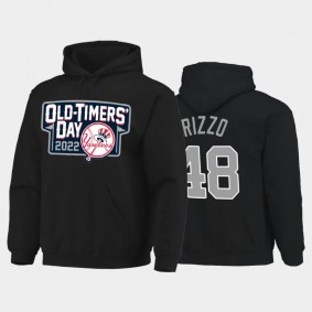 2022 Old-Timers' Day Anthony Rizzo Yankees Hoodie Black