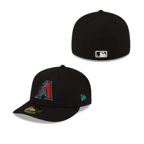 Men's Arizona Diamondbacks Black 2023 Alternate Authentic Collection On-Field Low Profile 59FIFTY Fitted Hat