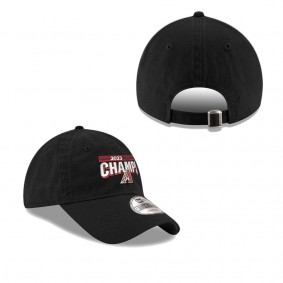 Men's Arizona Diamondbacks Black 2023 National League Champions 9TWENTY Adjustable Hat