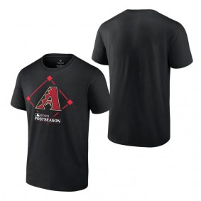 Men's Arizona Diamondbacks Fanatics Branded Black 2023 Postseason Around the Horn T-Shirt