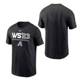 Men's Arizona Diamondbacks Nike Black 2023 World Series T-Shirt