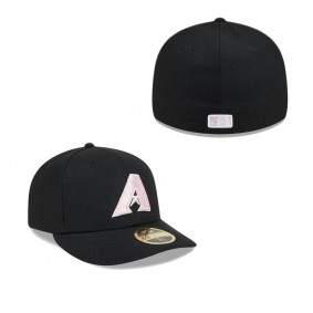 Men's Arizona Diamondbacks Black 2024 Mother's Day Low Profile 59FIFTY Fitted Hat