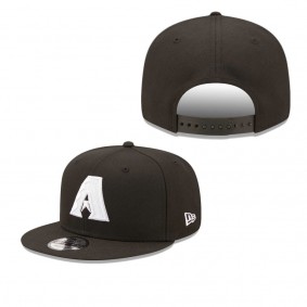 Men's Arizona Diamondbacks Black Team 9FIFTY Adjustable Snapback Hat