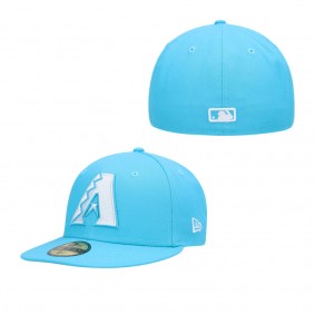 Men's Arizona Diamondbacks Blue Vice Highlighter Logo 59FIFTY Fitted Hat