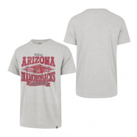 Men's Arizona Diamondbacks '47 Gray 2023 National League Champions Franklin T-Shirt