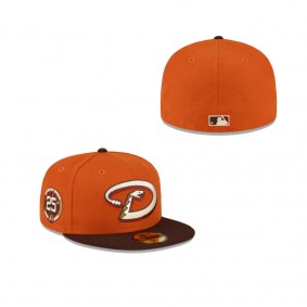 Arizona Diamondbacks Just Caps Rust Orange 59FIFTY Fitted Hat