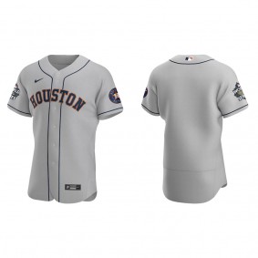 Houston Astros Gray 2022 World Series Road Authentic Jersey