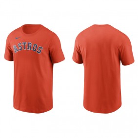 Men's Houston Astros Orange Nike T-Shirt