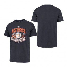 Men's Houston Astros Navy 2022 American League Champions Franklin T-Shirt