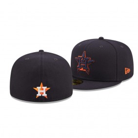 Houston Astros Scored Navy 59FIFTY Fitted Hat