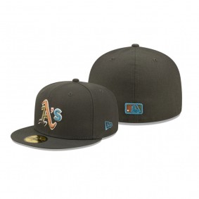 Oakland Athletics Charcoal Multi Color Pack 59FIFTY Hat