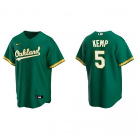 Men's Oakland Athletics Tony Kemp Kelly Green Replica Alternate Jersey