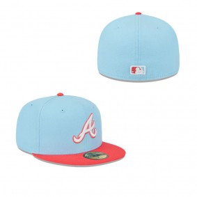 Atlanta Braves Colorpack Blue 59FIFTY Fitted Hat