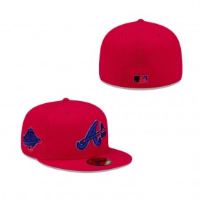 Atlanta Braves Flame 59FIFTY Fitted Hat