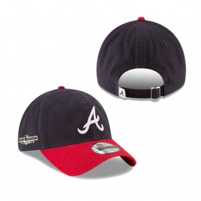 Men's Atlanta Braves Navy 2022 Postseason 9TWENTY Adjustable Hat