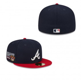 Men's Atlanta Braves Navy Big League Chew Team 59FIFTY Fitted Hat