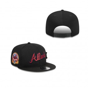 Atlanta Braves Post Up Pin 9FIFTY Snapback Hat
