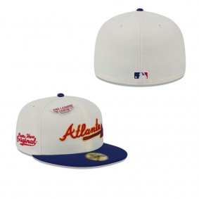 Men's Atlanta Braves White Big League Chew Original 59FIFTY Fitted Hat