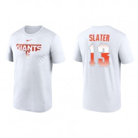 Austin Slater San Francisco Giants 2022 City Connect Legend Performance T-Shirt White