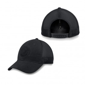 Men's Baltimore Orioles Black Team Haze Trucker Snapback Hat